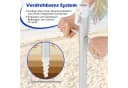 COSTWAY Sonnenschirm 200 cm Bunt UV50+ mit Tragetasche Bild 4