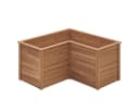 KOMFOTTEU Hochbeet Gartenbeet L-förmig Pflanzenkasten Bild 2