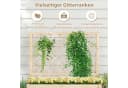 COSTWAY Hochbeet mit Rankgitter Kiefernholz Natur Bild 3