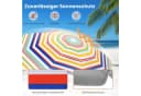 COSTWAY Sonnenschirm 200x200 cm Bunt UPF 50+ Knickbar Bild 3