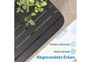 COSTWAY Gartentisch Beistelltisch Rattan mit Schirmloch Bild 5