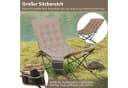 COSTWAY Campingstuhl bis 225kg belastbar, Klappstuhl einstellbar & faltbar Bild 5