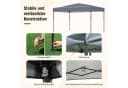 COSTWAY Faltpavillon Grau 365x225cm mit UV-Schutz Bild 4