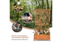 COSTWAY Hochbeet Tannenholz Kletterspalier Bild 5