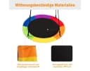 COSTWAY Nestschaukel Bunt Stahl Oxford 100cm Bild 3
