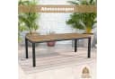 COSTWAY Gartentisch Akazienholz Esstisch für 8 Personen Bild 5