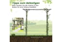 KOMFOTTEU Rosenbogen Gartenbogen für Kletterpflanzen, Hochzeitsbogen Bild 3