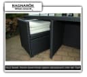 Ragnarök Möbel-Design Garten-Essgruppe Heimdall Polyrattan Alu Bild 1