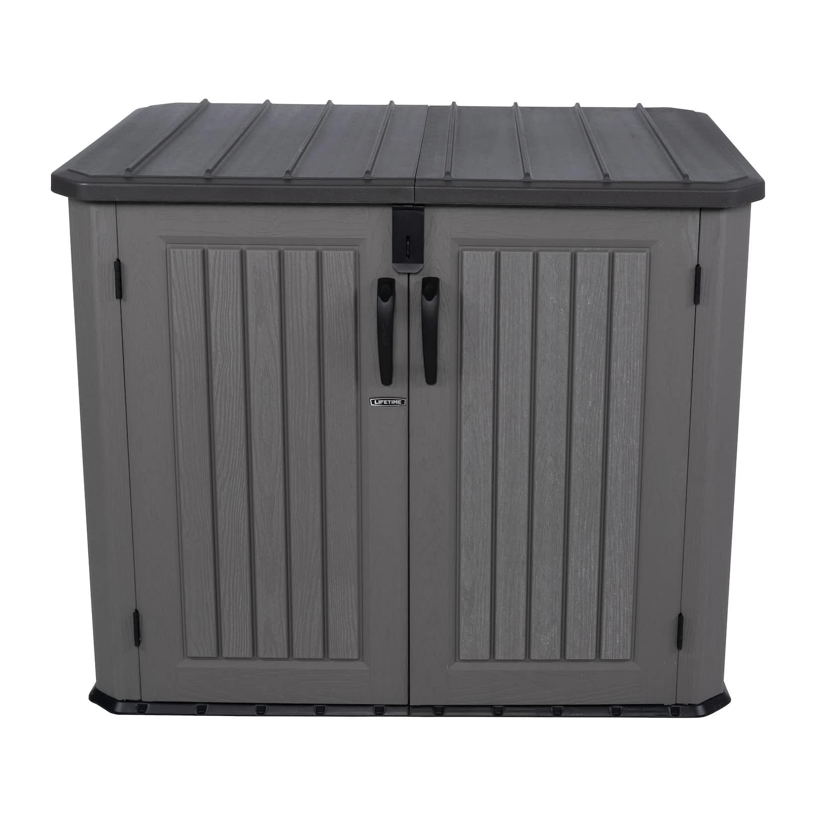 Lifetime Mülltonnenbox Phil Grau Kunststoff 2x240L