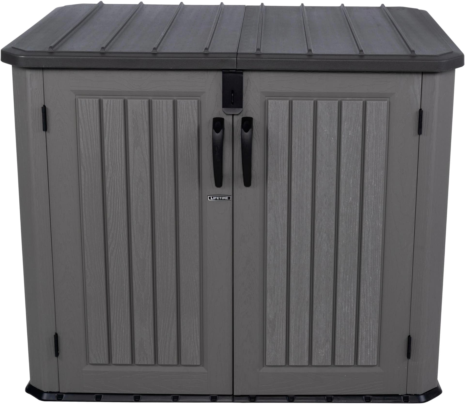 Lifetime Mülltonnenbox Phil Grau Kunststoff 2x240L - Bild 2