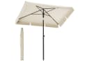 SONGMICS Sonnenschirm 200x125 cm Balkonschirm UPF 50+ Beige Bild 1