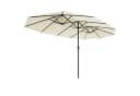 SONGMICS Sonnenschirm 460x270 cm UPF 50+ Beige Bild 2