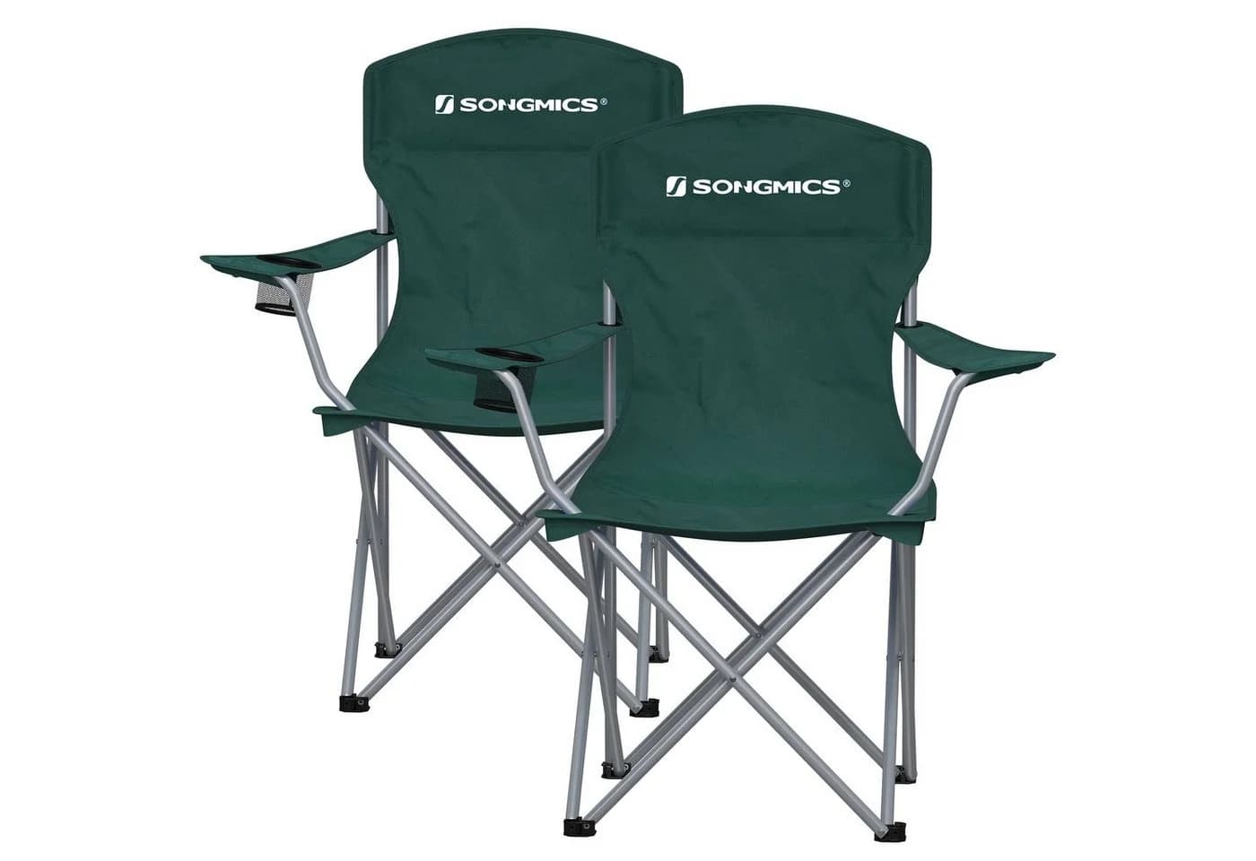SONGMICS Campingstuhl Klappstuhl 2er Set bis 150 kg belastbar - Bild 2
