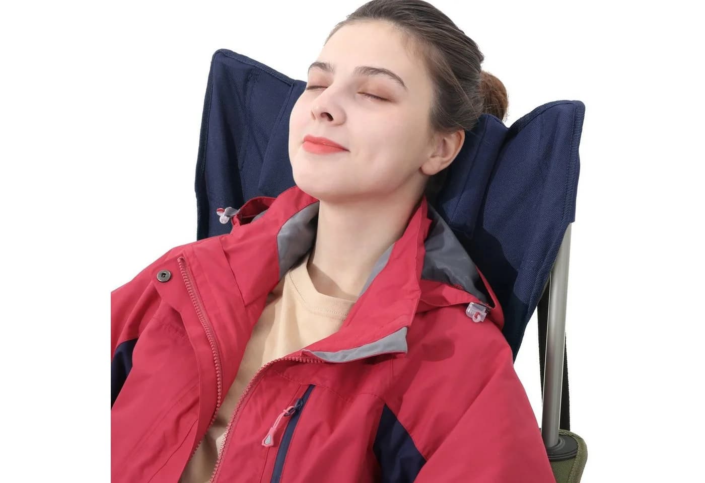 SONGMICS Campingstuhl Klappstuhl Outdoor mit Kopfstütze 150 kg - Bild 5