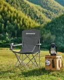 SONGMICS Campingstuhl Klappstuhl 2er Set bis 150 kg belastbar Bild 1
