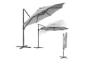 SONGMICS Sonnenschirm 300cm Ampelschirm mit 28 Solar-LED-Leuchten Bild 2