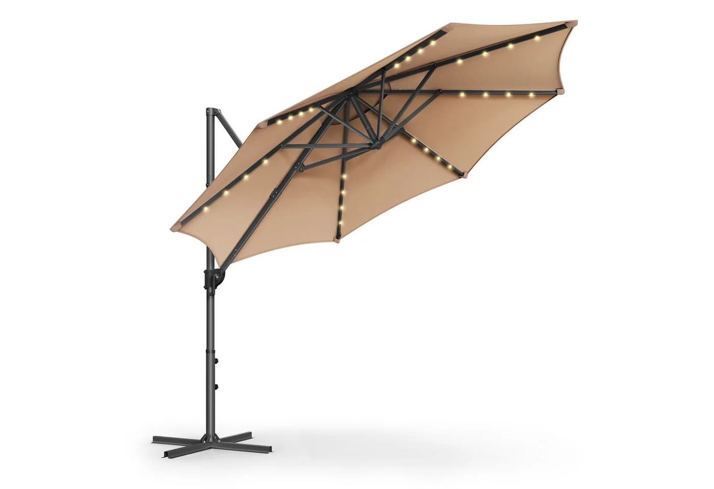 SONGMICS Sonnenschirm 300cm mit LED-Beleuchtung - Bild 2