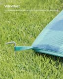 SONGMICS Picknickdecke 200x200cm Wasserdicht Bild 5
