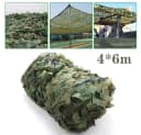 OSTWOLKE Sonnensegel 4x6M Tarnnetz Camouflage Netz Dekoration Sonnenschutz Bild 2