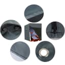 Hentex Strandkorb-Schutzhülle Grau Ripstop-Polyester Bild 1