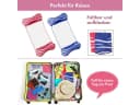 Diyarts 4-in-1 Luftmatratze Blau/Rosa PVC Bild 3