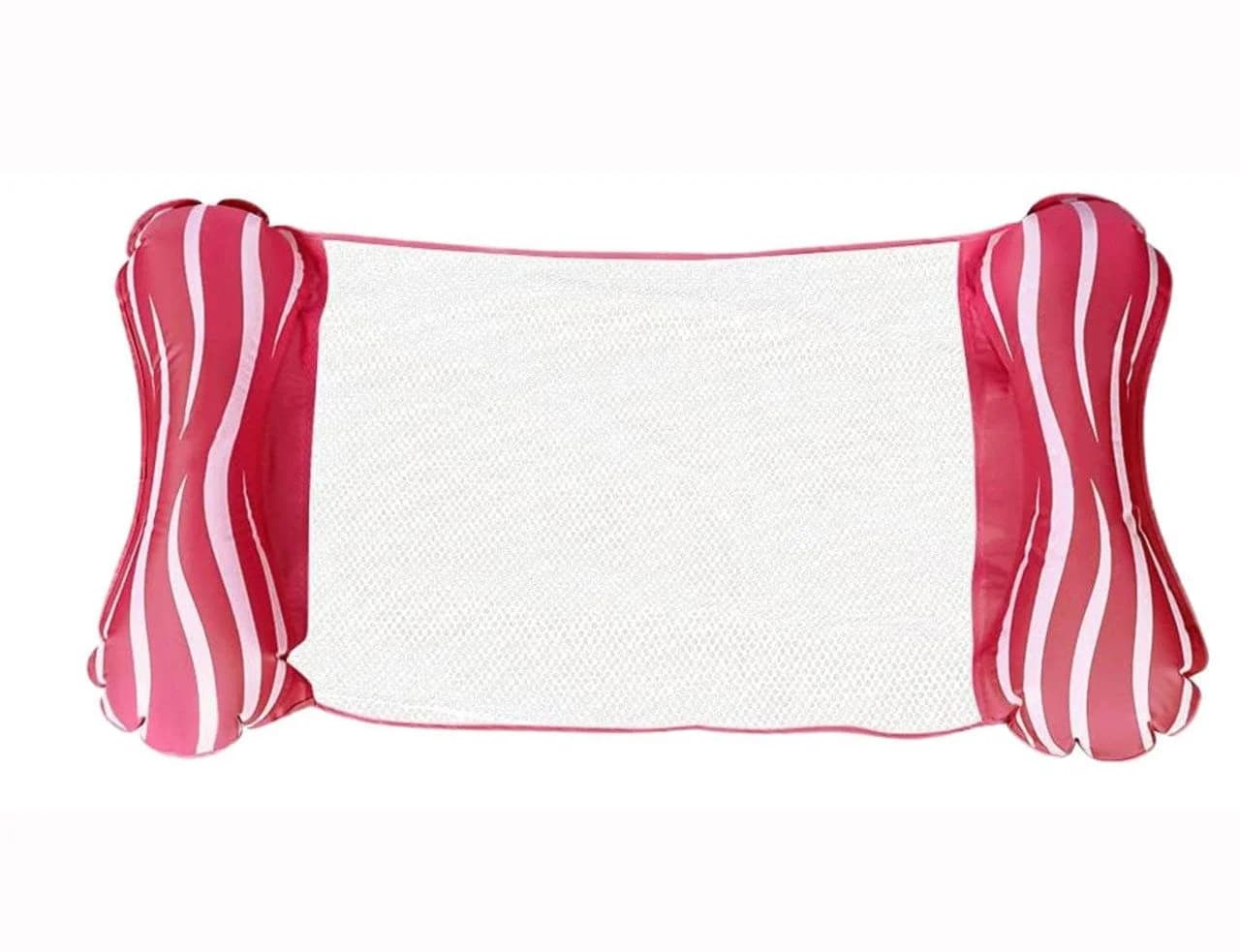 Diyarts 4-in-1 Wasserhängematte Rosa PVC Pool & Strand - Bild 2