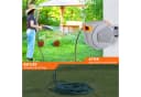 TLGREEN Gartenschlauchaufroller Grau Automatisch Aufrollen 180° Schwenkbar Bild 5