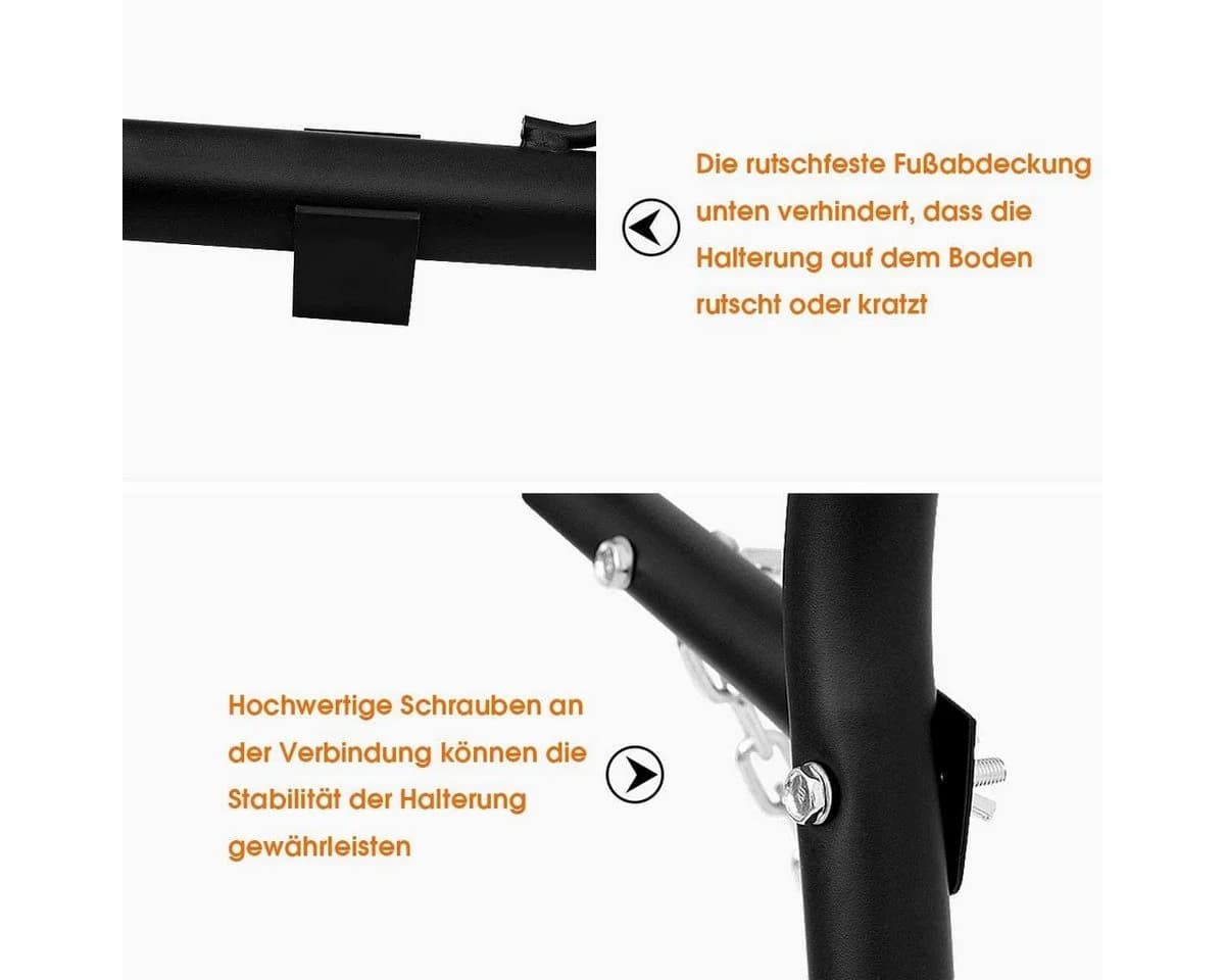 KOMFOTTEU Hängemattengestell Schwarz bis 200kg - Bild 4