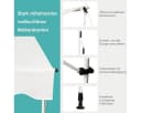COSTWAY Klemmmarkise 150cm breit Beige Bild 5