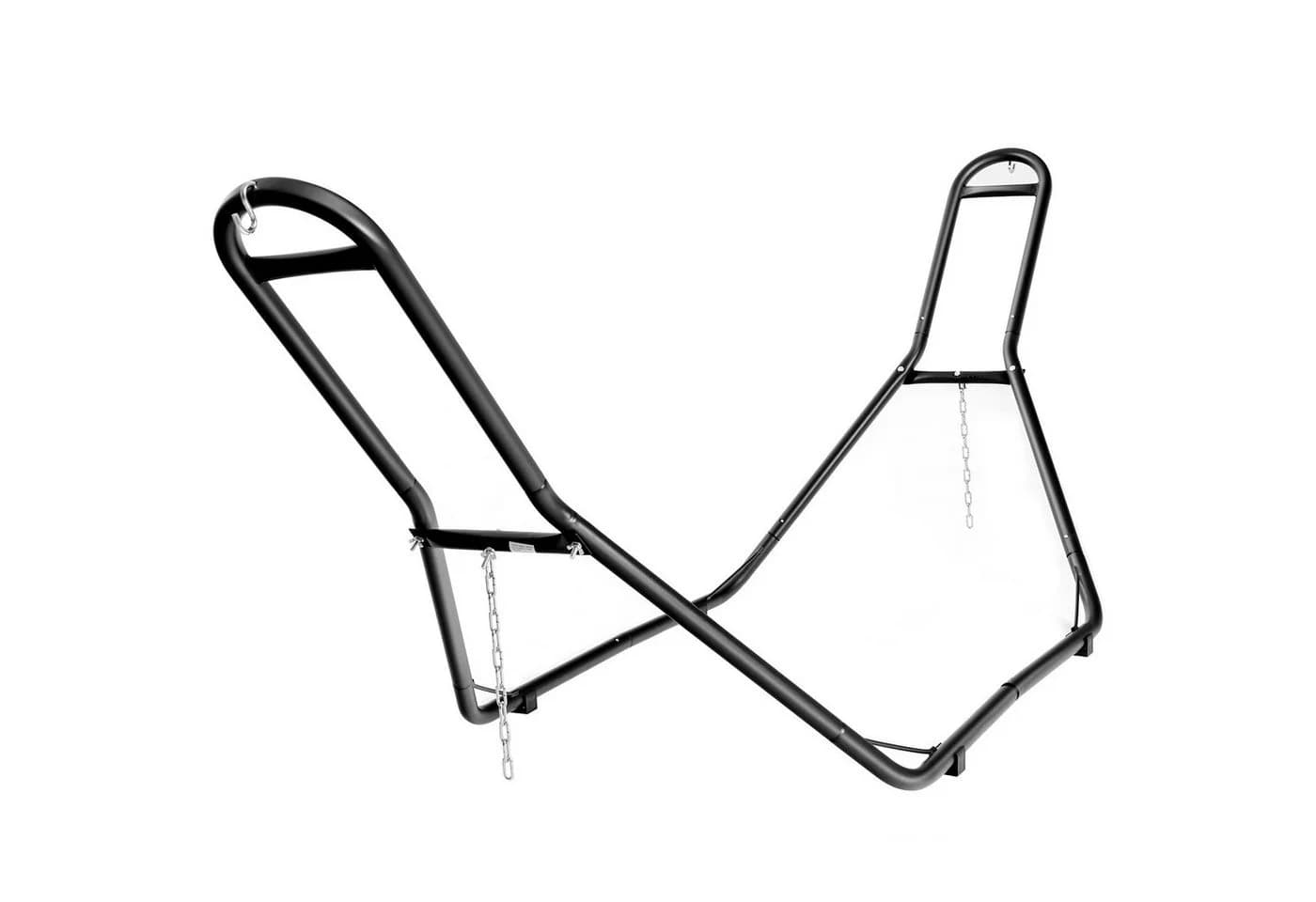 COSTWAY Hängemattengestell Schwarz Stahl 150kg Tragkraft - Bild 2