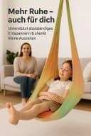 Kronenberg Tuchschaukel Ganzkörpersocke Sensorische Therapieschaukel Bunt Bild 4