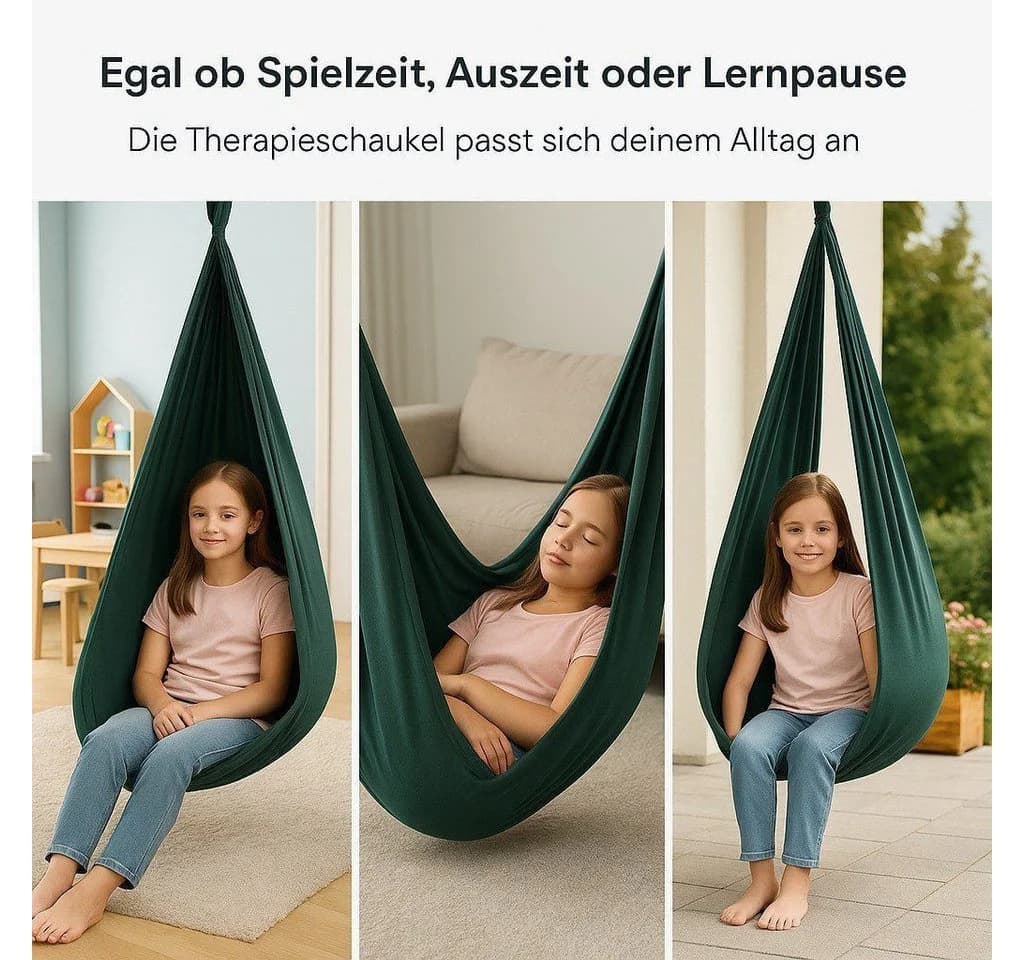 Kronenberg Tuchschaukel Ganzkörpersocke Sensorische Therapieschaukel Nylon Hängeschaukel