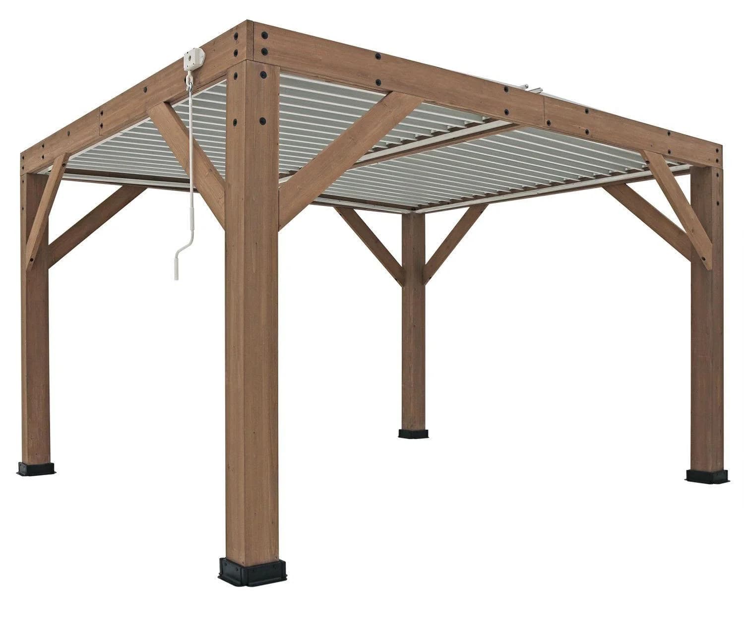Westmann Zedernholz Pavillon Karl Braun 396x335x251 cm - Bild 2