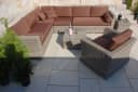 Ragnarök Möbel-Design Gartenlounge-Set Wotan Ecksofa Polyrattan Bild 2