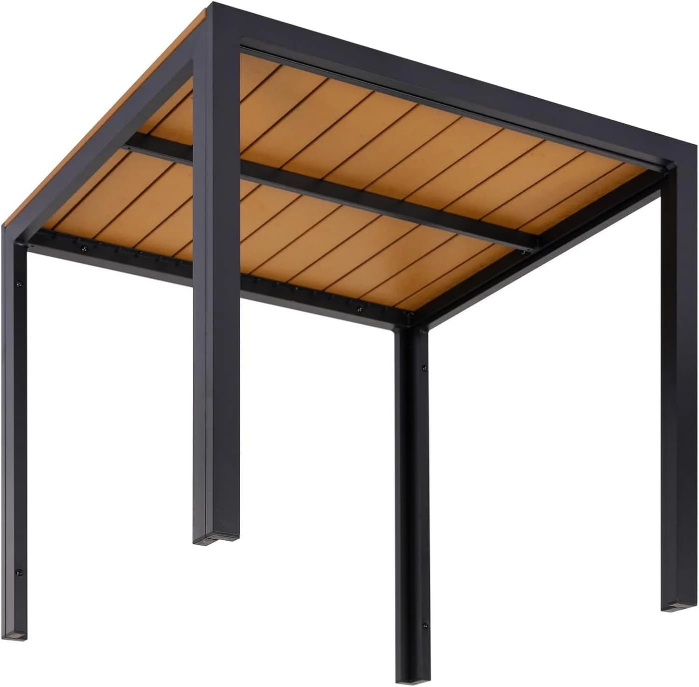Klassischer Gartentisch aus Aluminiumlegierung und Kunststoffholz - Bild 4