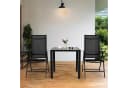 TLGREEN Gartenstuhl Hochlehner 2er Set Klappstuhl 7-fach verstellbar Aluminium Bild 1