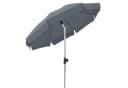 TLGREEN Sonnenschirm 200 cm mit UV-Schutz Grau Bild 2