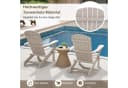 COSTWAY Adirondack Gartenstuhl Klappbar Tannenholz Bild 1