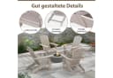 COSTWAY Adirondack Gartenstuhl Klappbar Tannenholz Bild 3