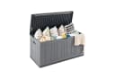 COSTWAY Auflagenbox 300L Gartenbox mit Gasdruckfedern abschließbar Bild 2