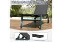 COSTWAY Gartenliege 6-stufig verstellbar Bild 5