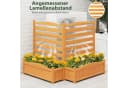 KOMFOTTEU Blumenkasten 2 St Sichtschutz Gartenzaun mit Rankgitter Bild 4