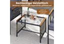 COSTWAY Gartenlounge-Set 5-tlg. PE-Rattan Bild 4