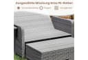 COSTWAY Loungebett mit verstellbarer Rückenlehne und Stauraum Bild 5