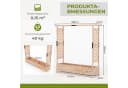 COSTWAY Blumenkasten Hochbeet mit Rankgitter Tannenholz Bild 5