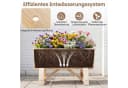COSTWAY Blumenkasten 2er Set Hochbeet Tannenholz Natur Bild 4