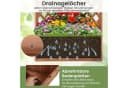 COSTWAY Eck-Blumenkasten mit Spalier Fichtenholz Braun Bild 1