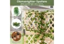 COSTWAY Eck-Blumenkasten mit Spalier Fichtenholz Natur Bild 1