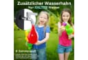 TLGREEN Gartendusche Solardusche Schwarz mit Regenduschkopf Bild 5