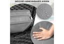 TLGREEN Balkonset Polyrattan Gartenbank 2er Set Schwarz Bild 5